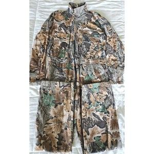 VTG Walls Outdoors Advantage Print Camo Mens LT 42-44 Hunting Suit USA Made